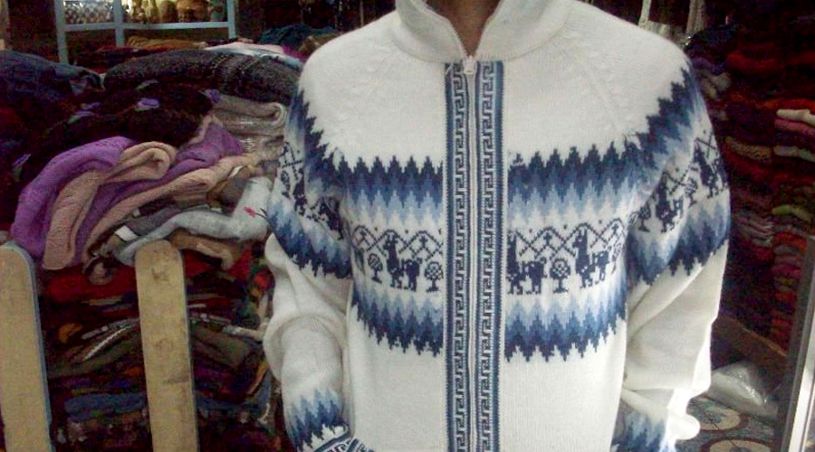 ropa de alpaca