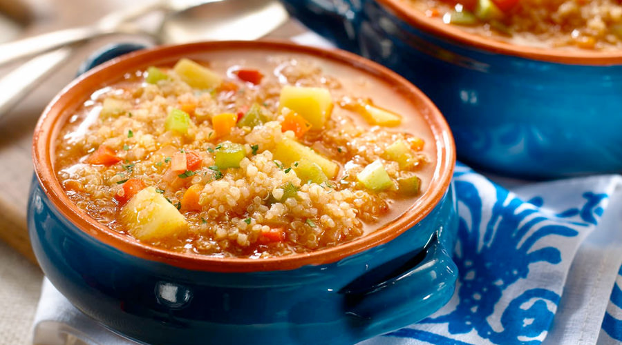 sopa de quinua